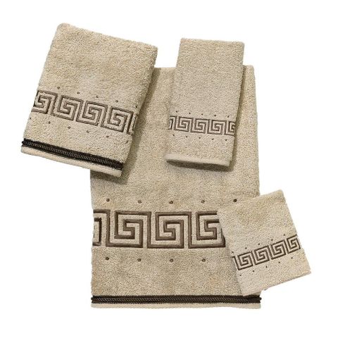Avanti Linens Premier Athena 4-Piece Bath Towel Set In Linen 02200S Lin ... inside Athena Rectangle Set, Linen